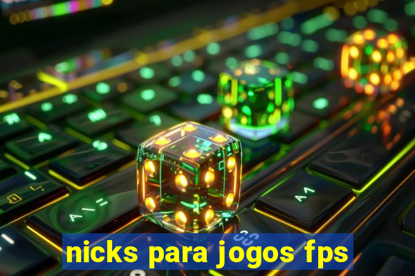 nicks para jogos fps